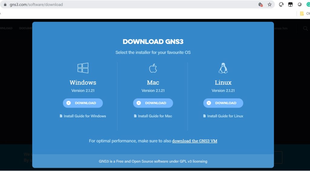 Python Network Automation using GNS3