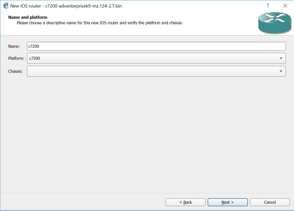 Getting started with Python Network Automation GNS3 Router