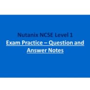 NCSE Level 1 Exam Prep Notes Part