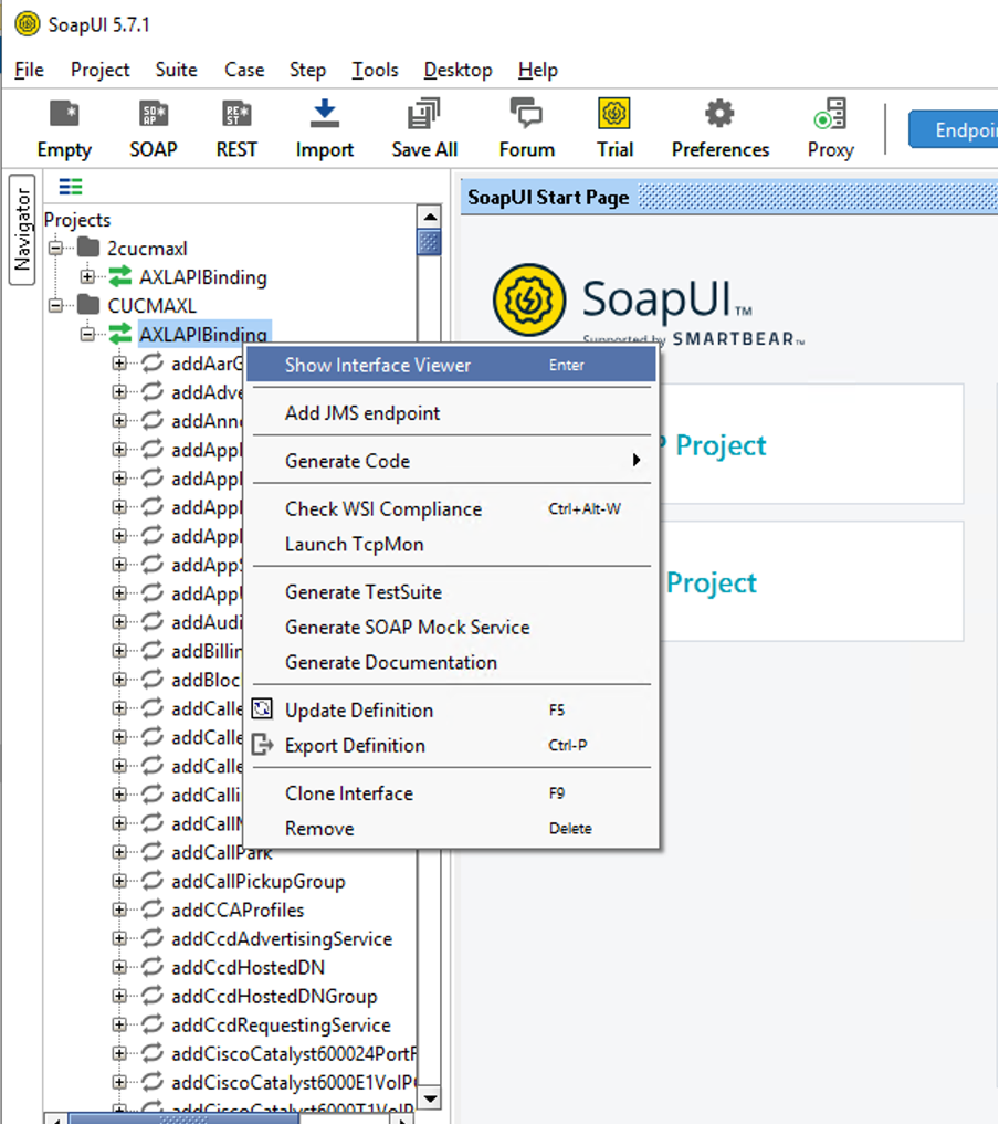 Cisco CUCM AXL API