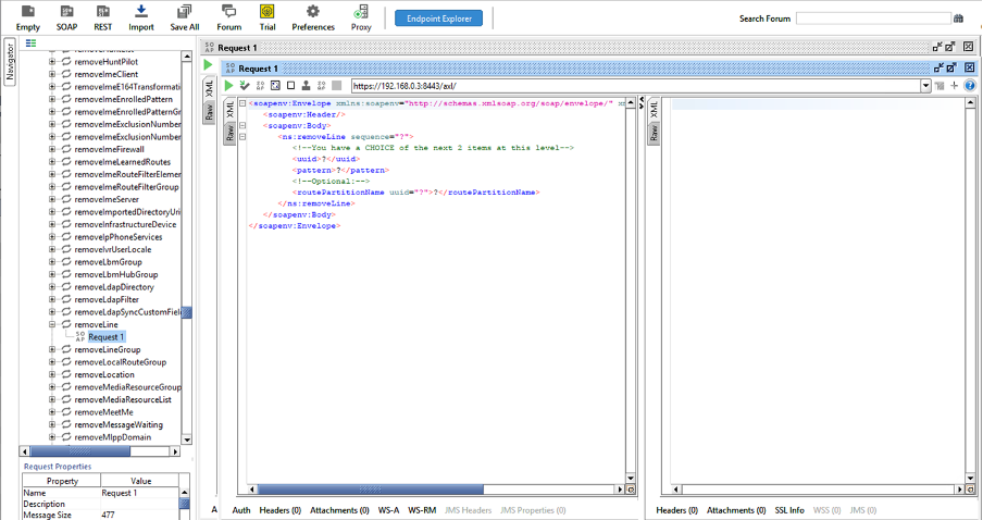 Cisco CUCM AXL API