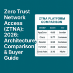 Zero Trust Network Access (ZTNA) 2026: Comparison & Buyer Guide